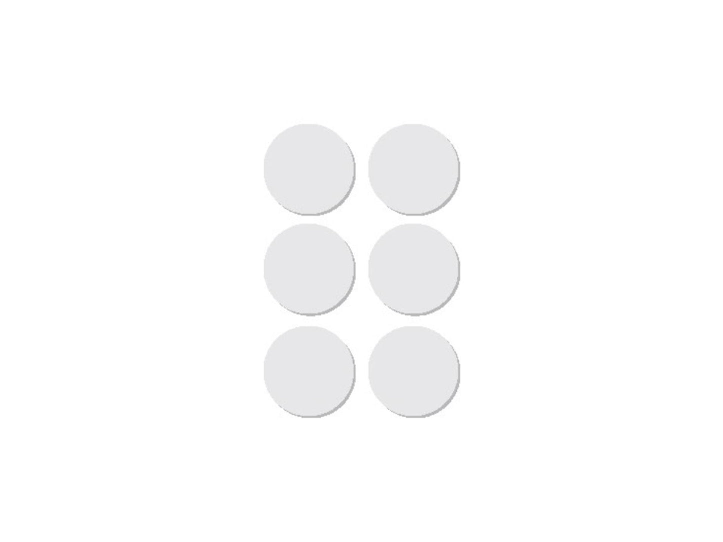 Etichette rotonde Apli 32mm bianche