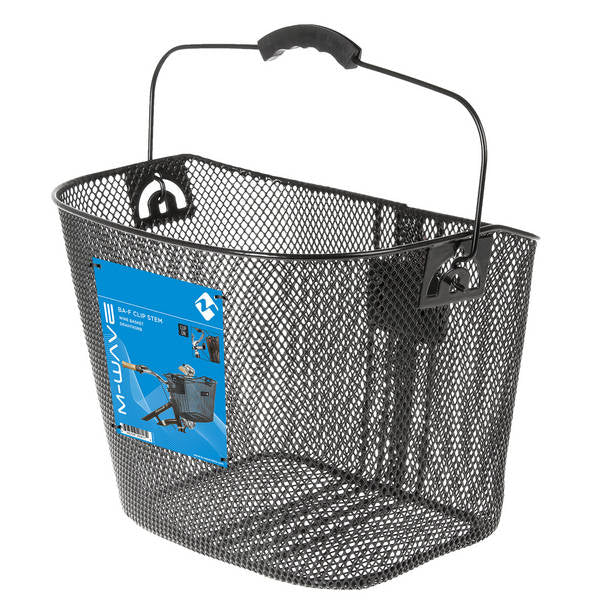 Canasta de onda M negro removible