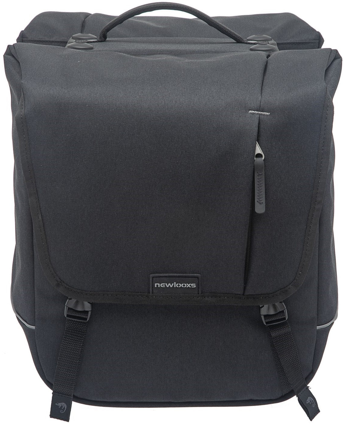 Nuova nova nova doppia - borsa per biciclette doppia, acqua -repido, nero