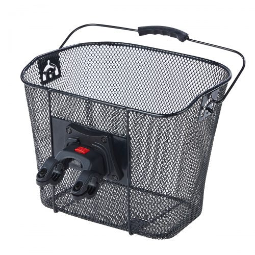 Büchel Bicycle Basket City Express Klick Black