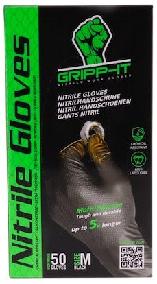 Guantes Gripp-it Gripp-it Nitrile M Caja de 50 piezas