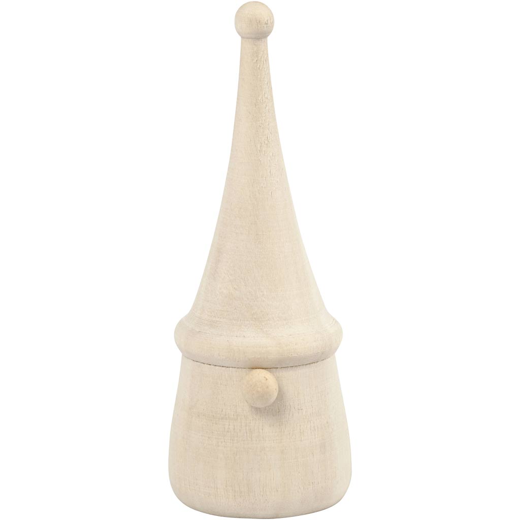 Gnomo natalizio scandinavo della Creativ Company, h: 8 cm, d 3 cm, 1 pezzo
