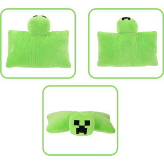 Minecraft creeper 2in1 morbido cuscino 45x28 cm | 2 pezzi