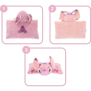 Cuscino coccoloso angelo lilo stitch 2in1 45x28 cm | 2 pezzi