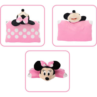 Cuscino coccoloso 2in1 Minnie Mouse 45x28 cm | 2 pezzi