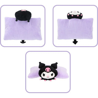 Ty hello kit kuromi 2in1 morbido cuscino 45x28 cm | 2 pezzi