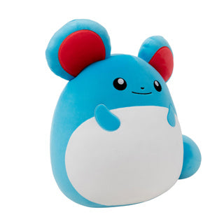 Jazwares squishmallows pokemon abbraccio peluche marill, 35 cm