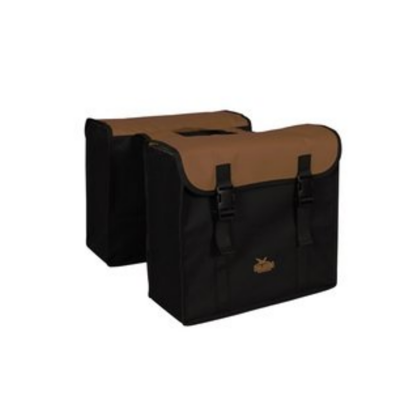 Bolsa doble de Groenlandia, L Black-Brown. Dimensiones 37x33x14 (2x) CM 34L.