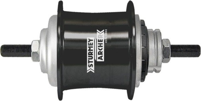 Sturmeyarcher Gear Hub 3 Speed Sturmey Archer S-RF3 Freewheel 36 fori neri