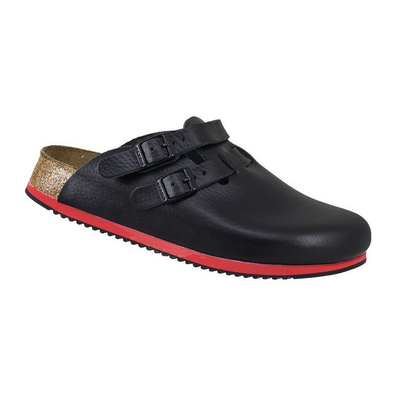 Zuecos de trabajo Birkenstock | talla 42 negro | cuero | sra y 20347 | 1 par - 582634-42 582634-42