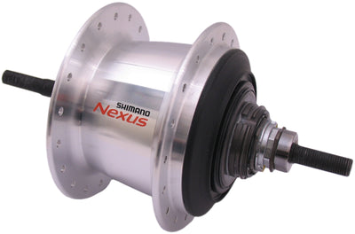 Shimano Gear Hub 7 Speed Nexus 7 SG-C3001 per Rollerbrakes Velgrem 36 fori argento