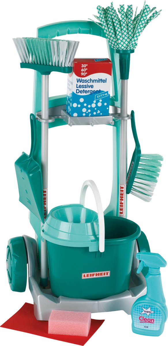Theo Klein Leifheit Cleaning Trolley