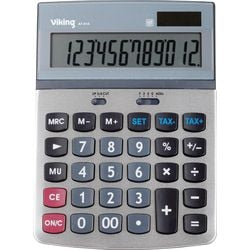 Financiële rekenmachine office depot at-814 zilver