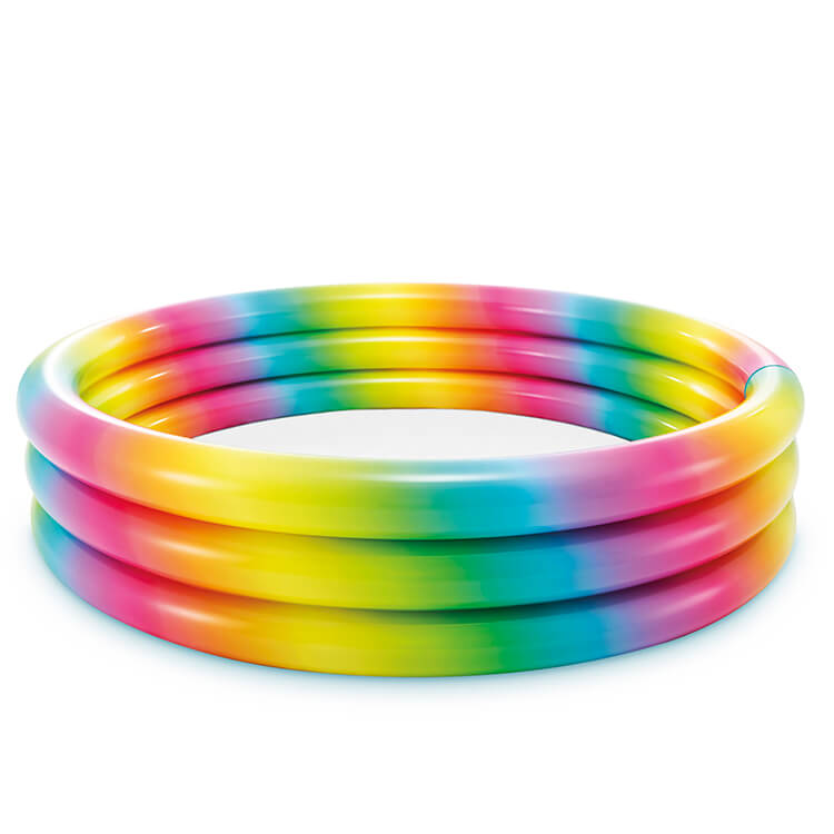 Piscina gonfiabile intex ombre arcobaleno
