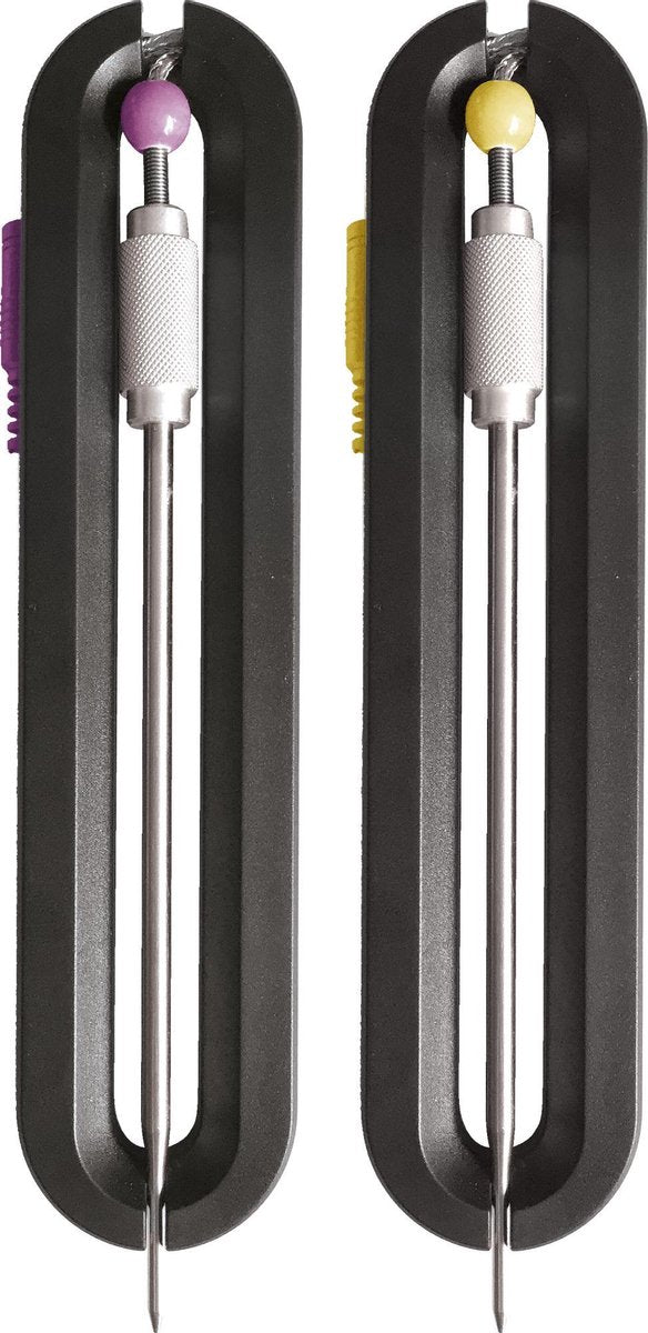 Boretti - Sonde termometro BBQ (giallo e viola) - set di estensione bba87