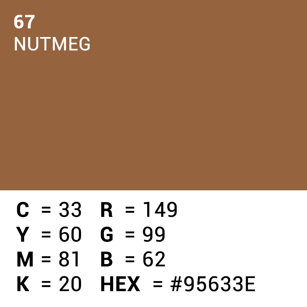 Carta di sfondo superiore 67 Nutmeg 1.35 x 11m