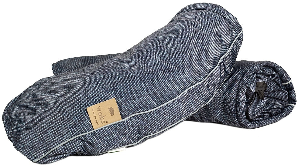 Wobs handmof antracita de lujo