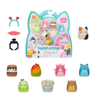 Squishalongs 8 pak surti