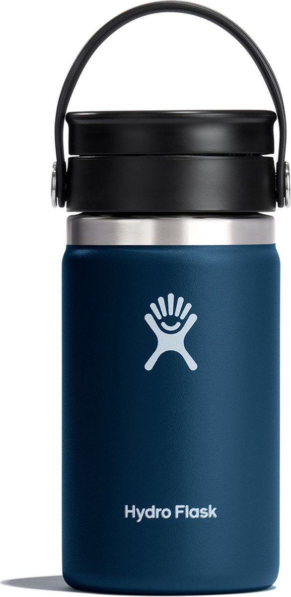 Taza de café con tapa para sorber Hydro Flask Wide Flex (354 ml) - índigo