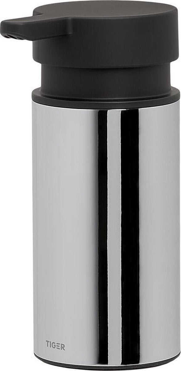 Tiger noon - dispenser sapone 135 ml - da installazione - cromato
