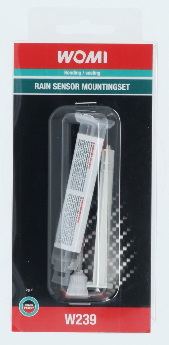 Kit de montaje del sensor de lluvia Womi w239 – 2 g – adherencia transparente – secado rápido – adecuado para varios sensores