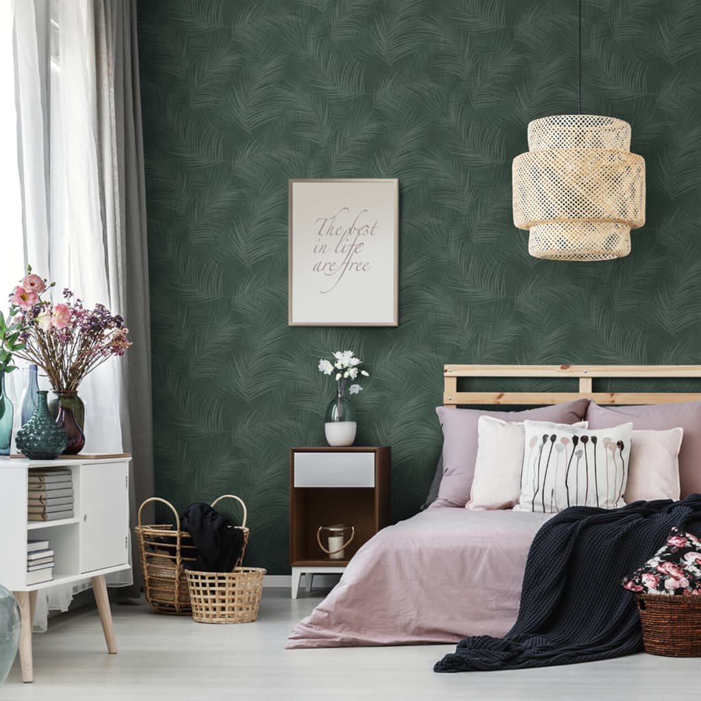 Cubos de pared holandeses Papel Groen