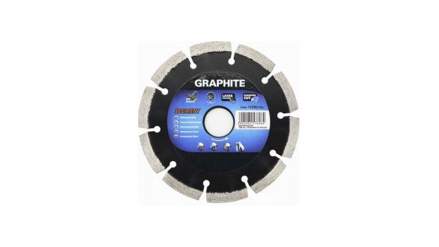Grafite Grafite Diamant Disk 230x22x8.0x2.5mm segmento MPA laser EN13236
