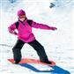 Snowboard rosso 68 cm