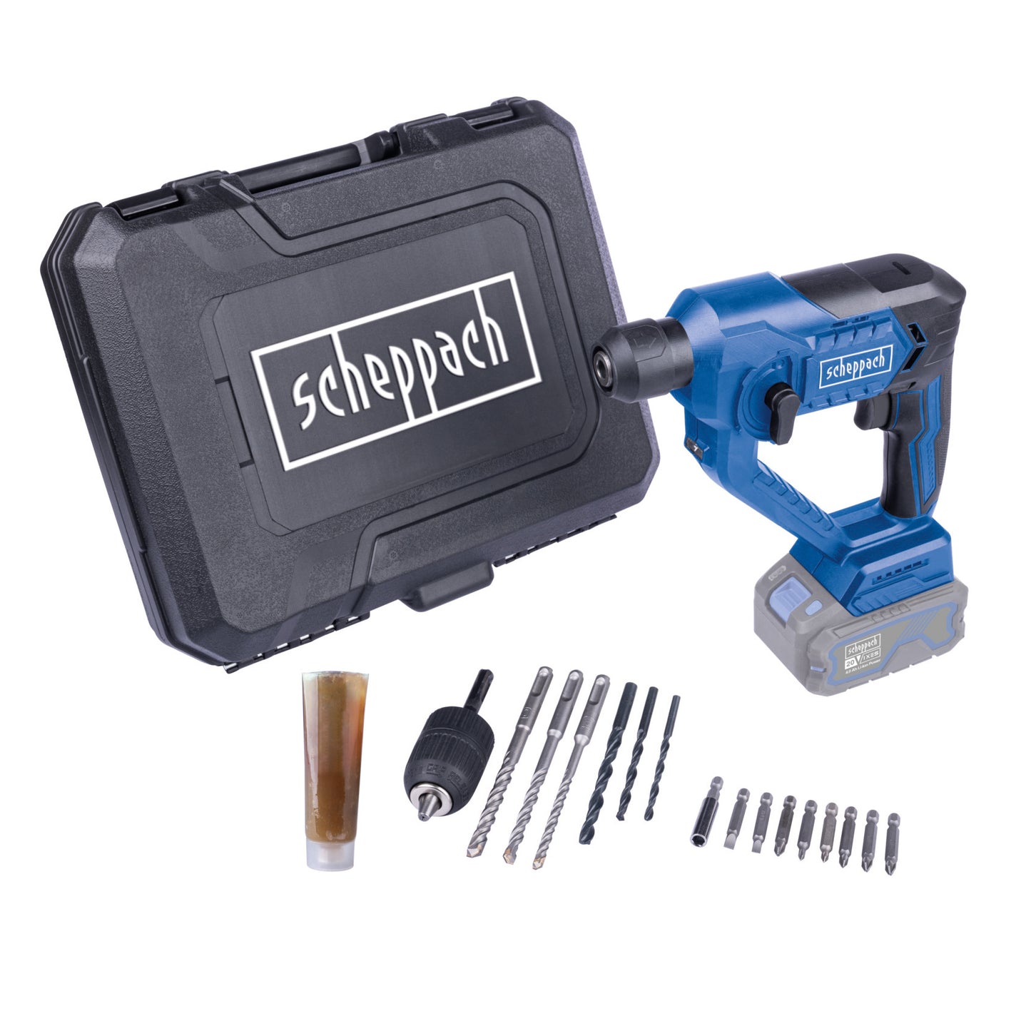 Taladro percutor inalámbrico Scheppach 20v c-rhd130-x - 5909249900