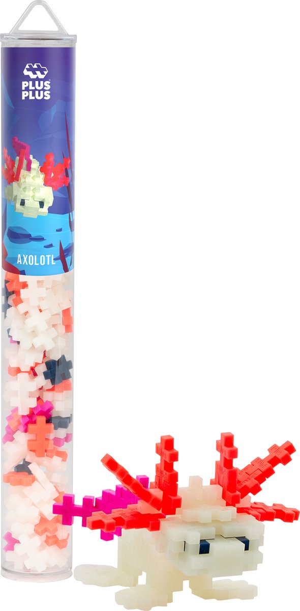 Plus plus tubo axolotl plus-plus: 100 pezzi (4310)