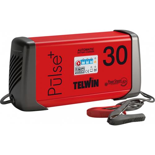 Cargador baterias telwin cargador lento pulse30 6-12-24v