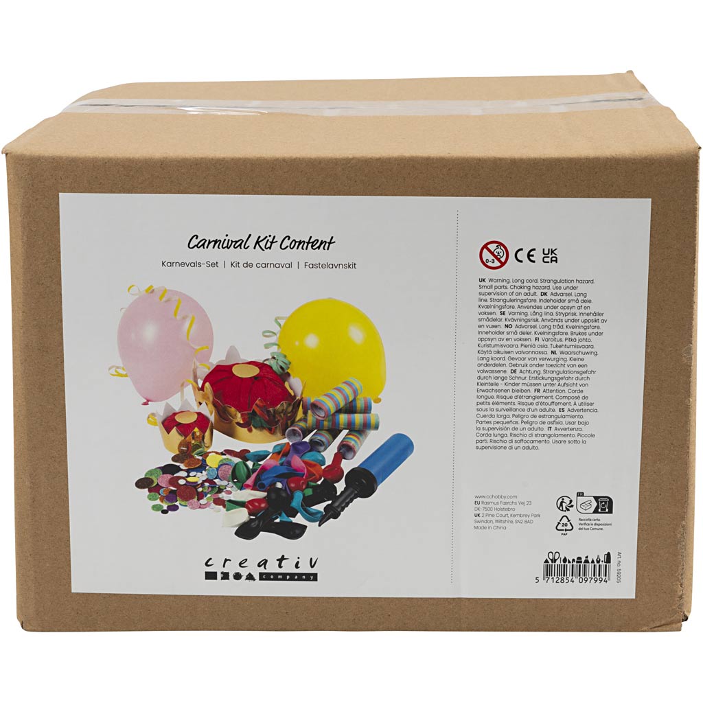 Set carnevale Creative Company, 1 set