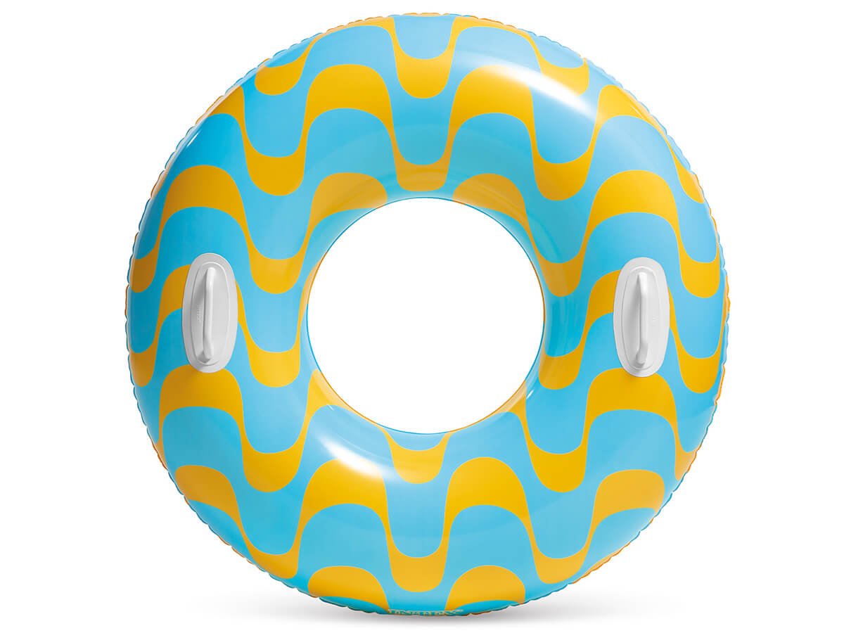 Banda di nuoto Whirly Intex Swirly con manici Ø 91 cm