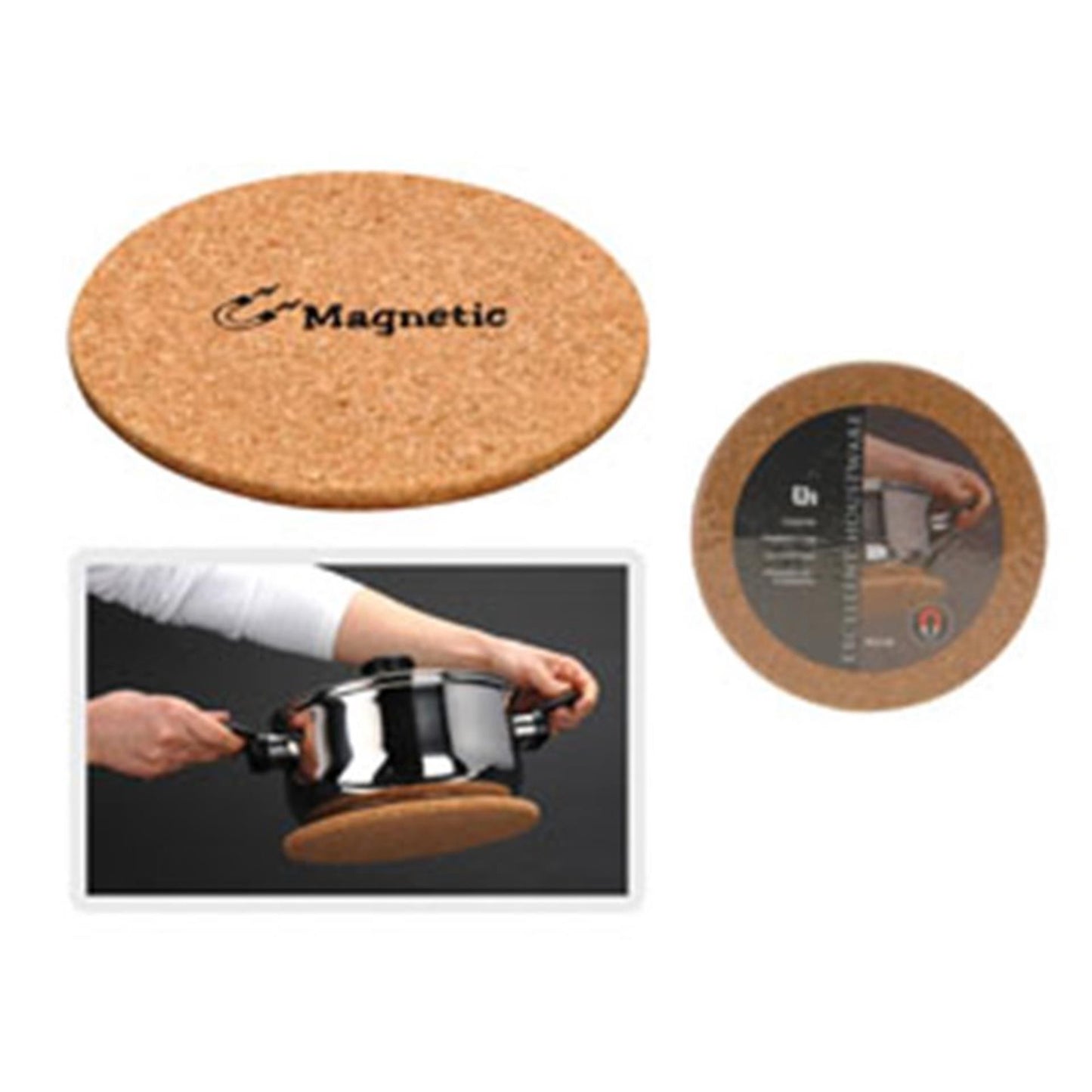 Excellent houseware magnetische onderzetter van kurk