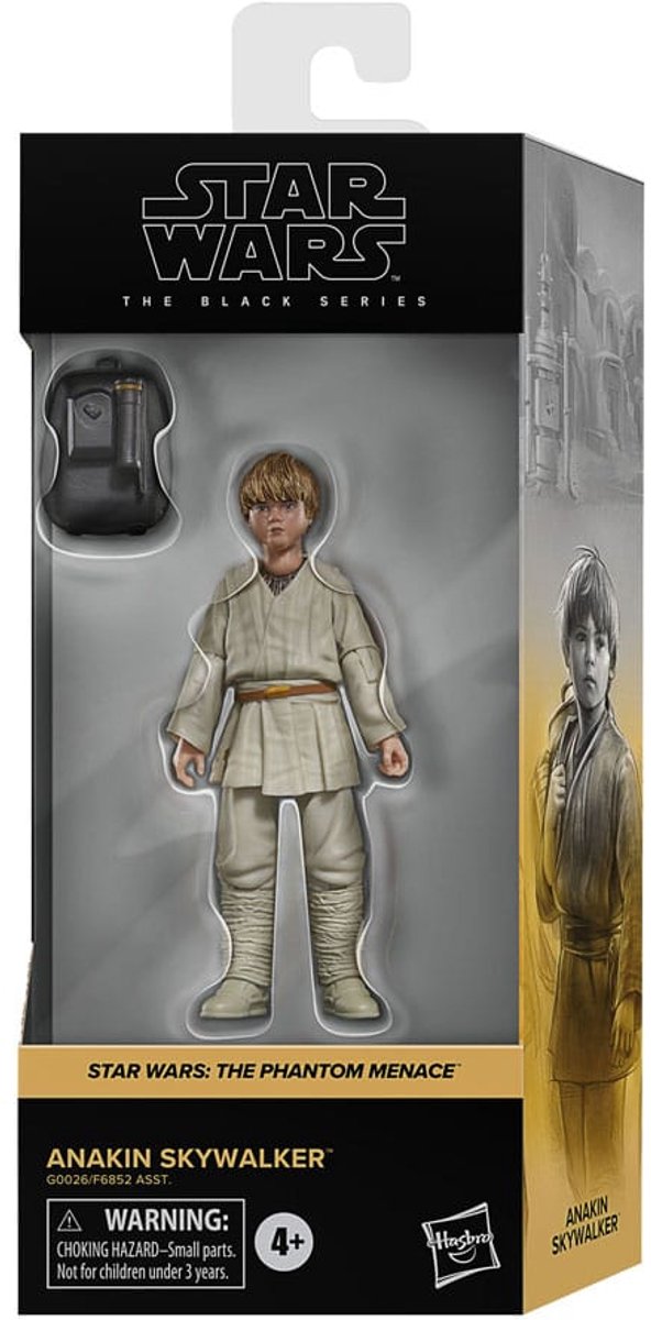 Hasbro Star Wars Episodio I Serie Nera Action Figure Anakin Skywalker 15 cm