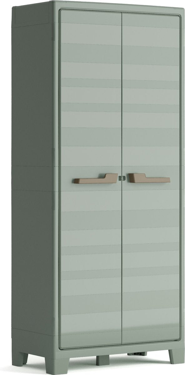 Keter Planet Mobile da esterno alto - 3 ripiani - 80x44x182 cm - grigio nero