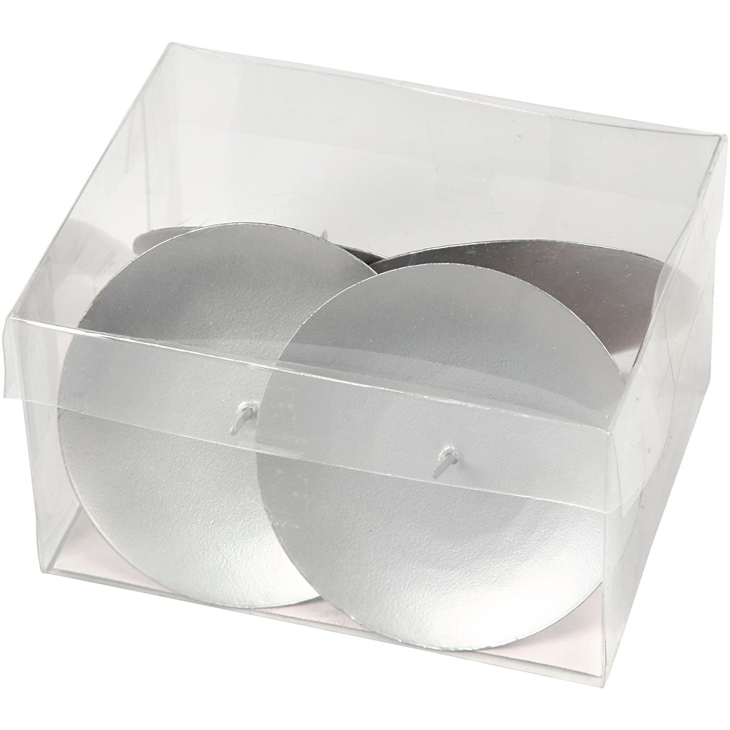 Candeliere Creative Company, h: 6 cm, d 7 cm, 4 pezzi 1 scatola