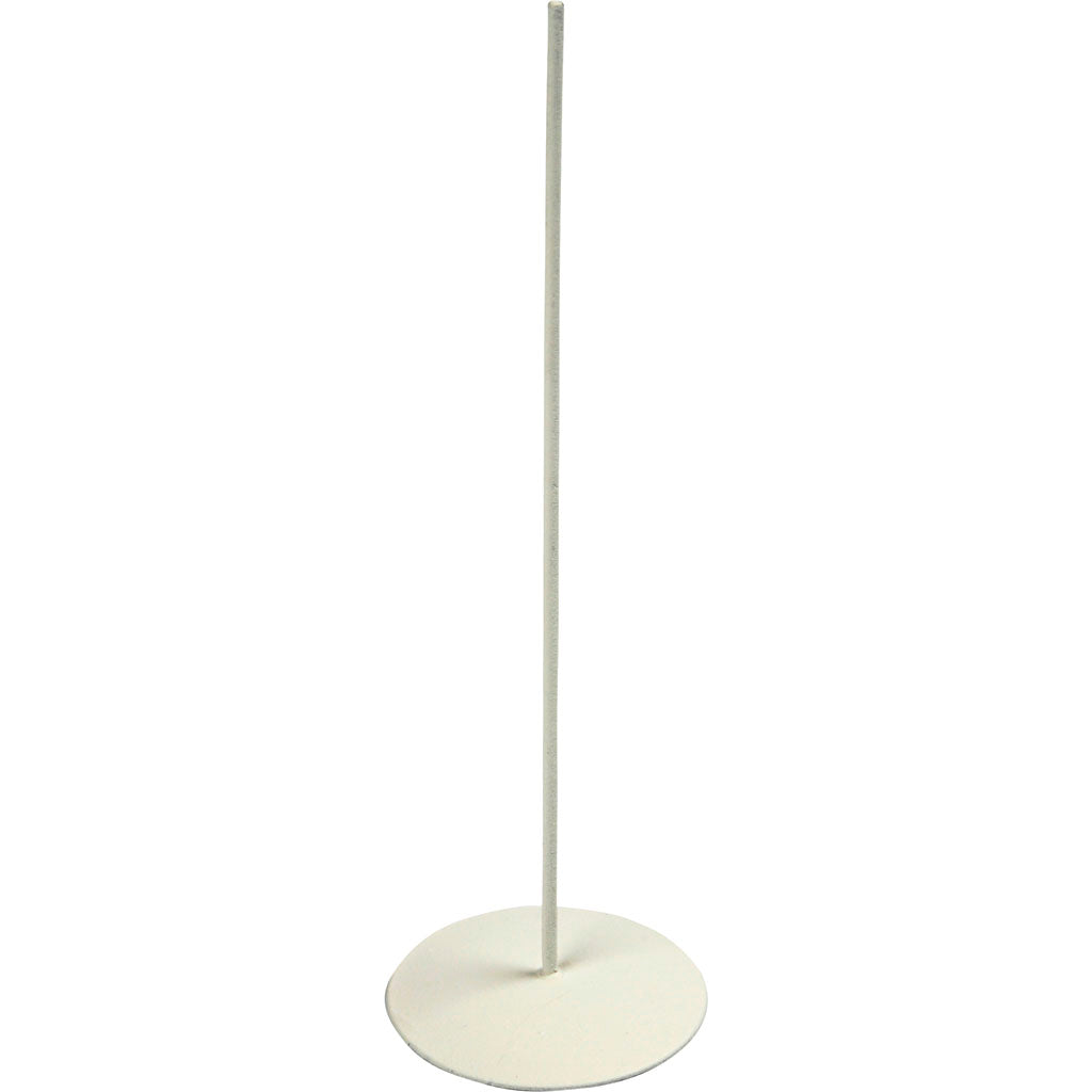 Base de metal Creativ company, h: 15 cm, p 5 cm, 1 pieza