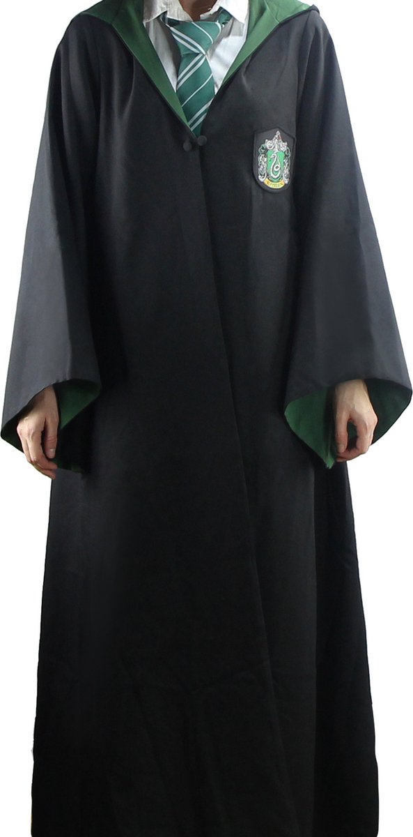 Cinereplicas Harry Potter - costume da mago Serpeverde abito da mago Serpeverde (l)