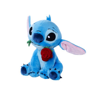 Cucire peluche da 25 cm con rosa
