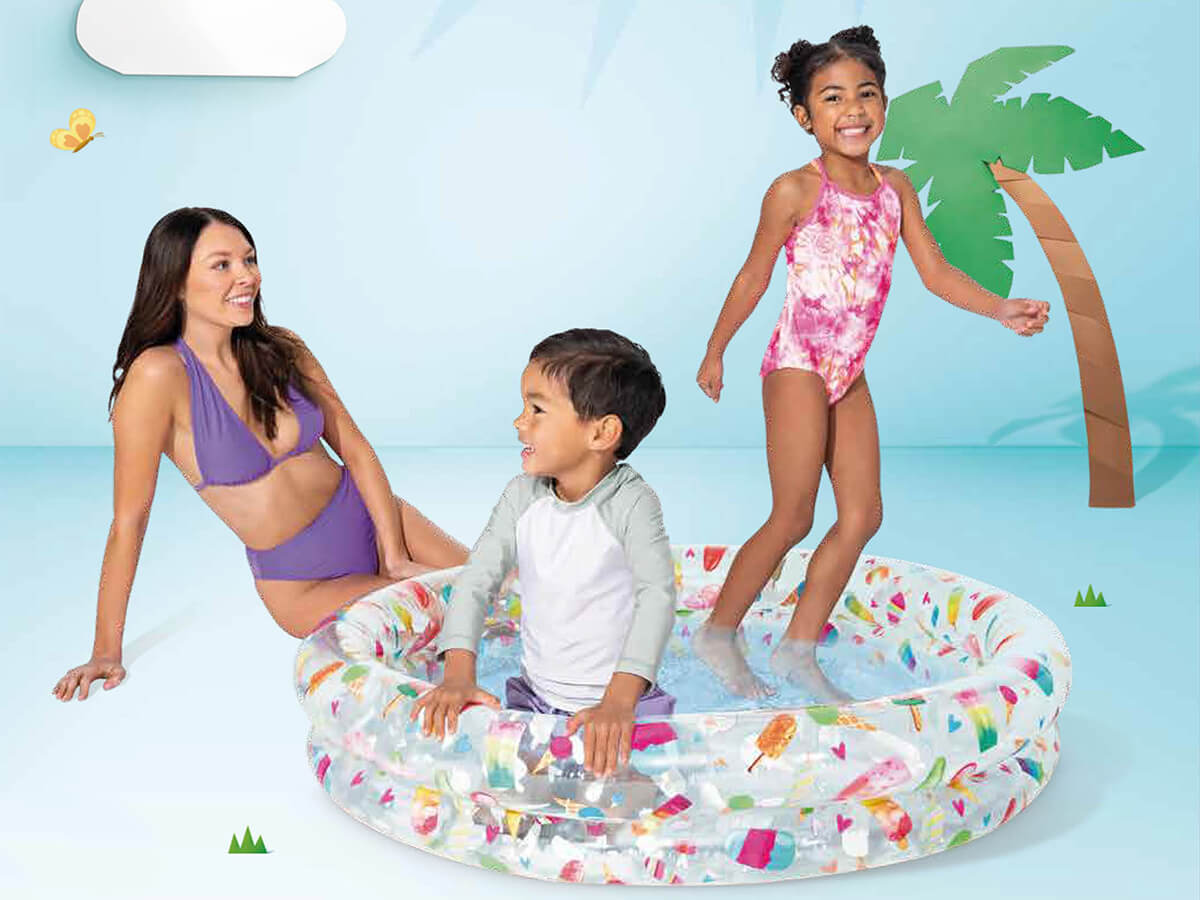 Intex 59421NP 2 anelli per bambini Piscina 122x25 cm