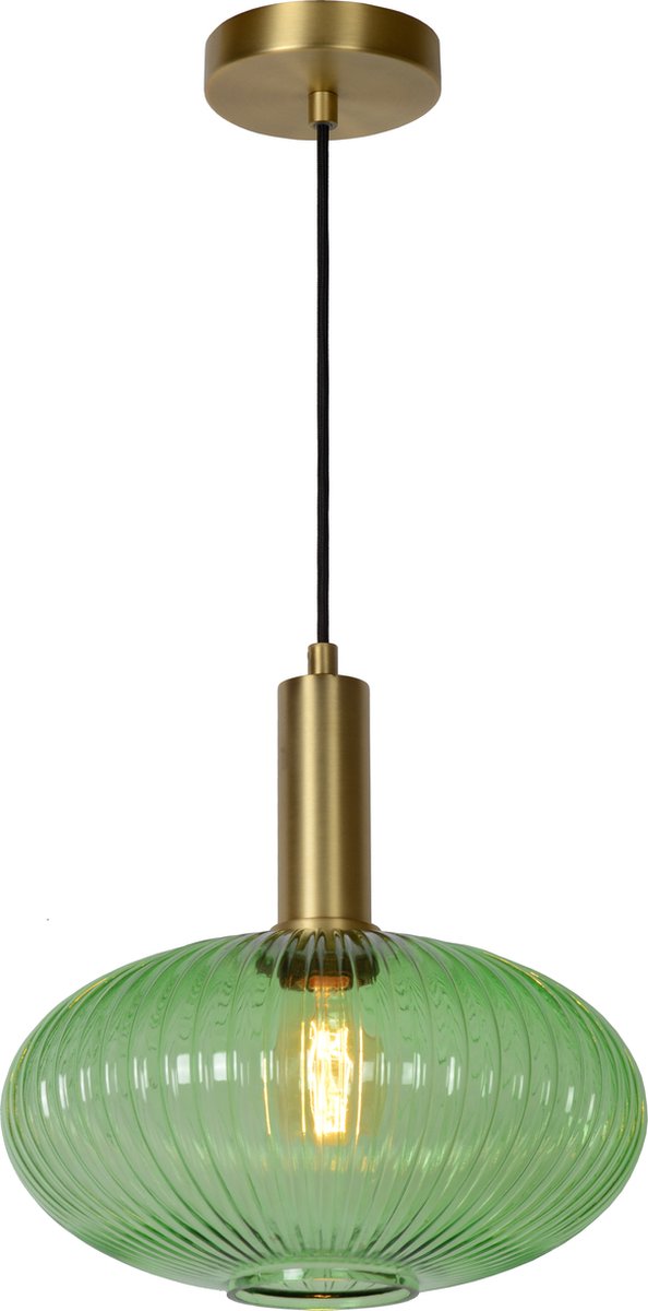 Lucide maloto - lampada a sospensione - ø 30 cm - 1xe27 - verde