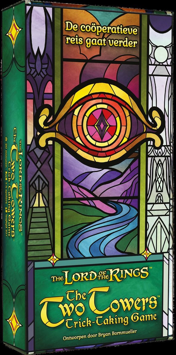 Juego de cartas Asmodee El Señor de los Anillos: trucos de Las Dos Torres.