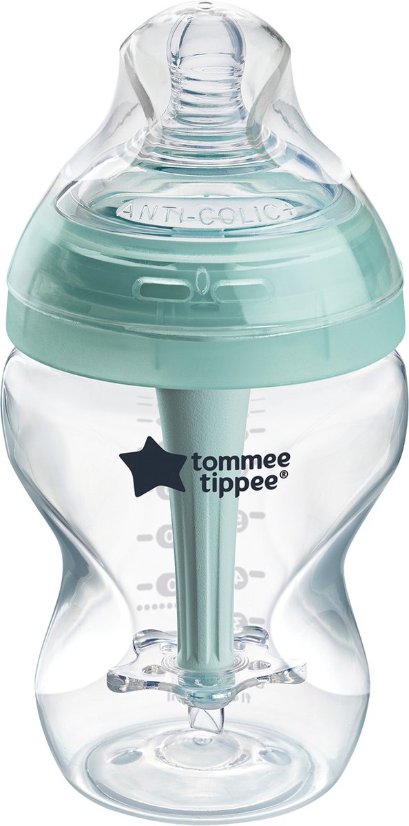 Biberon anti-coliche avanzato Tommee Tippee - set di 1 biberon da 260 ml - flusso basso 0 mesi+