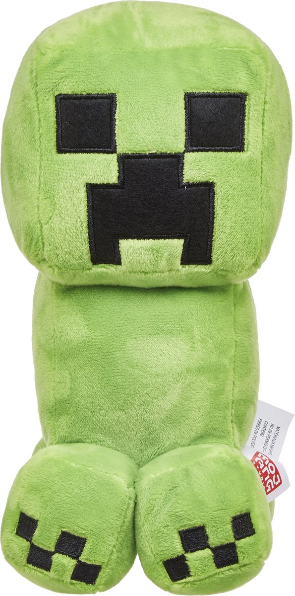 Peluche Minecraft - pianta rampicante - 23 cm - verde