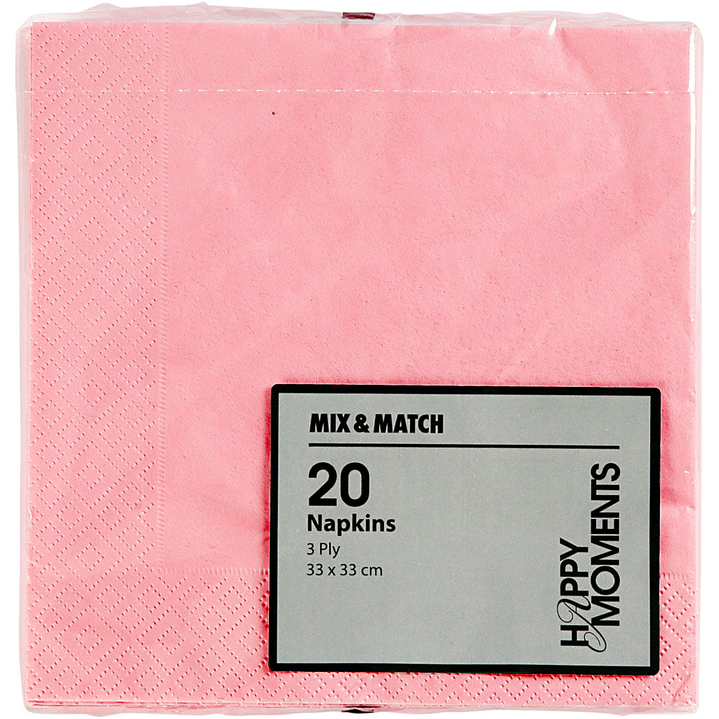 Http: www.cchobby.nl servetten-afm-33x33-cm-lichtrood-20-stuk-1-doos