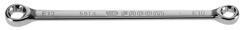Chiavi poligonali Facom 59tx con anello torx e10 x e12 - 59tx.10x12