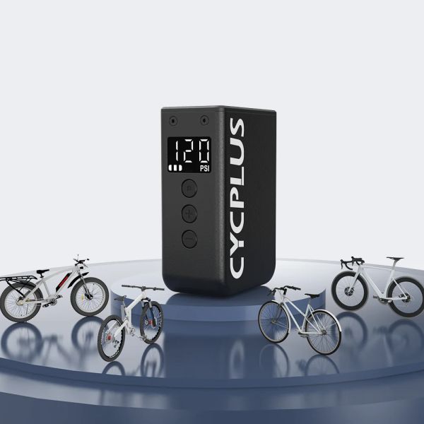 Cycplus Electric Battery Pump AS2 Cube Black
