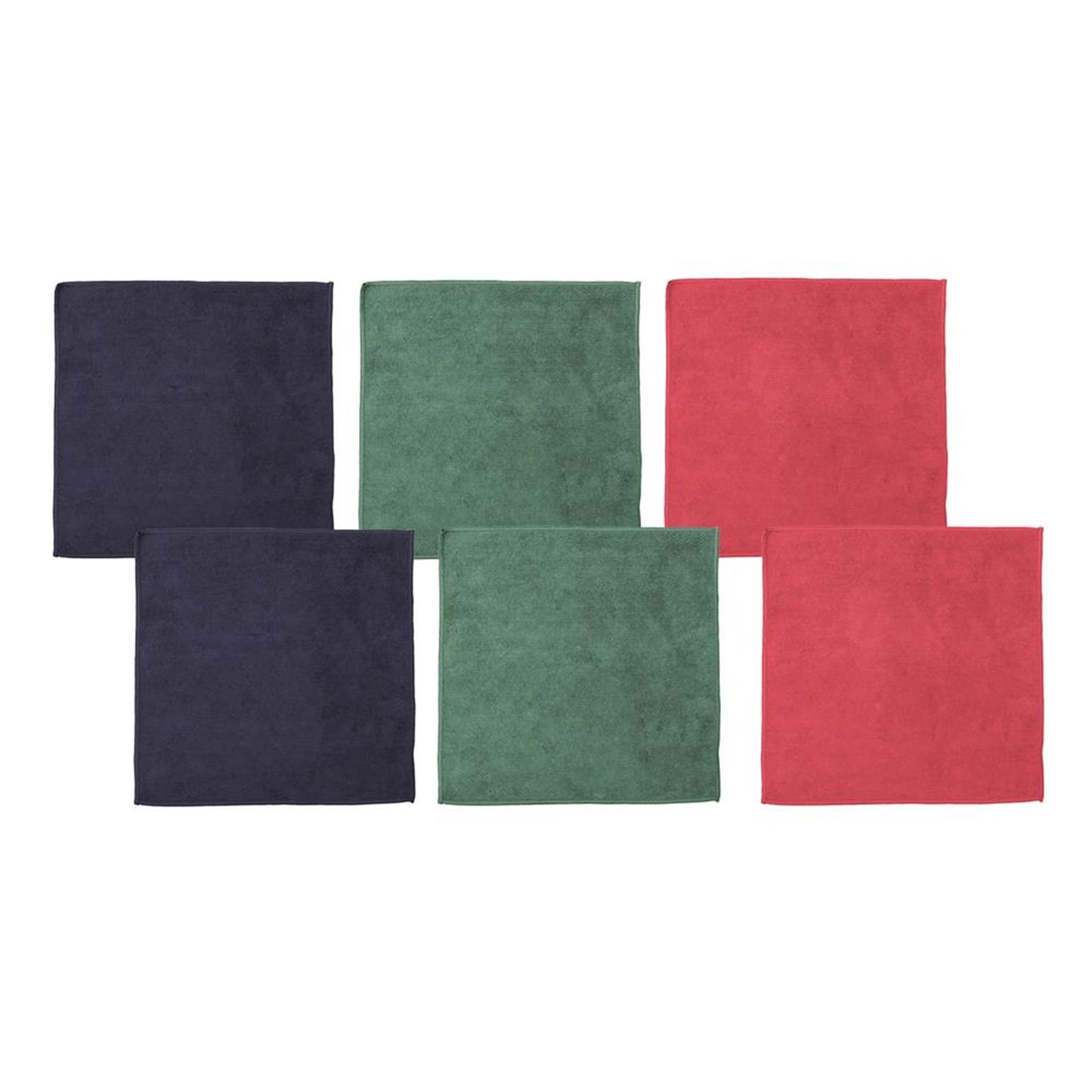 Ddddd panno in microfibra billie 30x30 cm combinazione grigio nero sabbia 6 pezzi | 4 pezzi