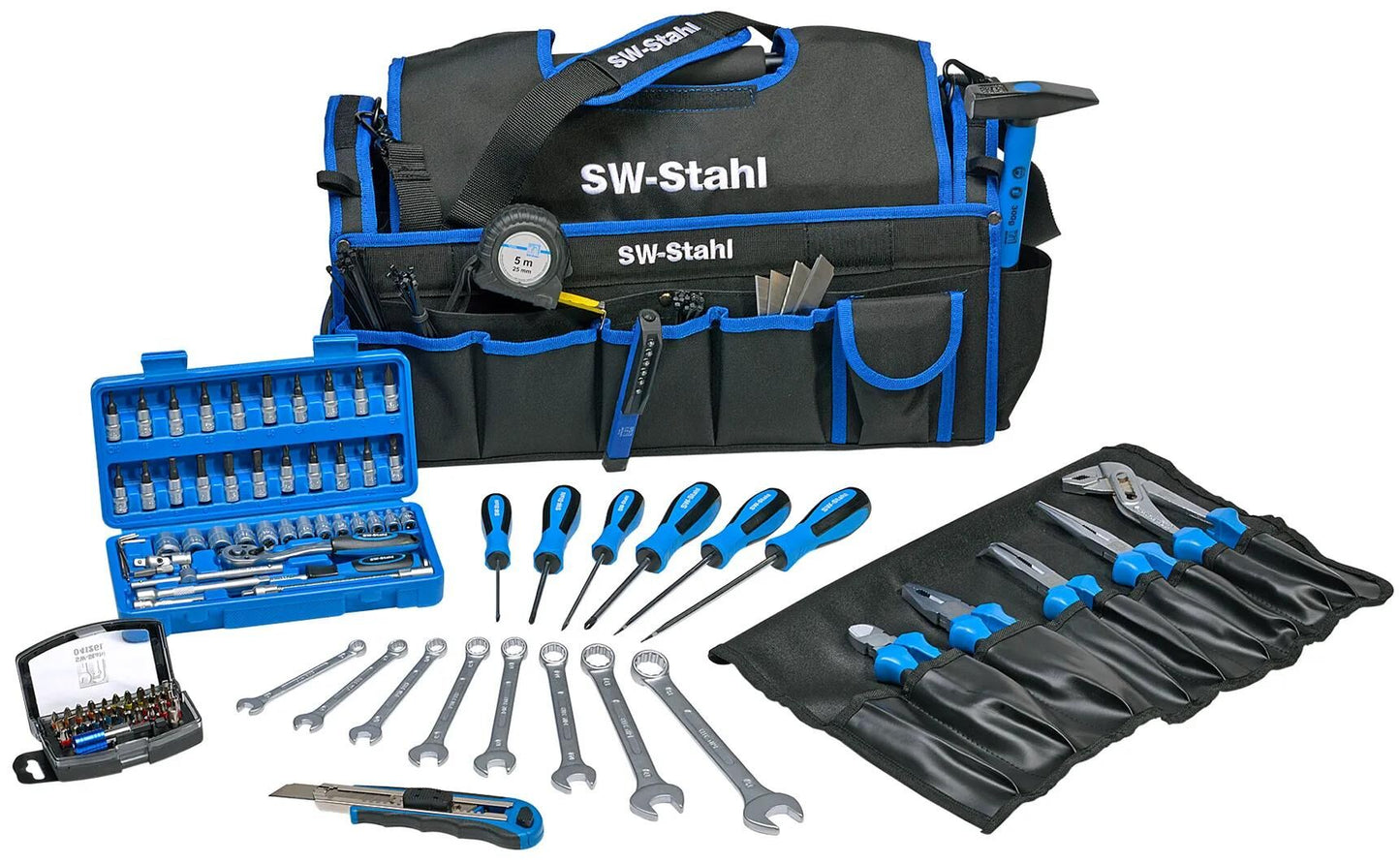 Sw stahl gereedschapstas multibag xl tool bag multibag xl,109 pcs.